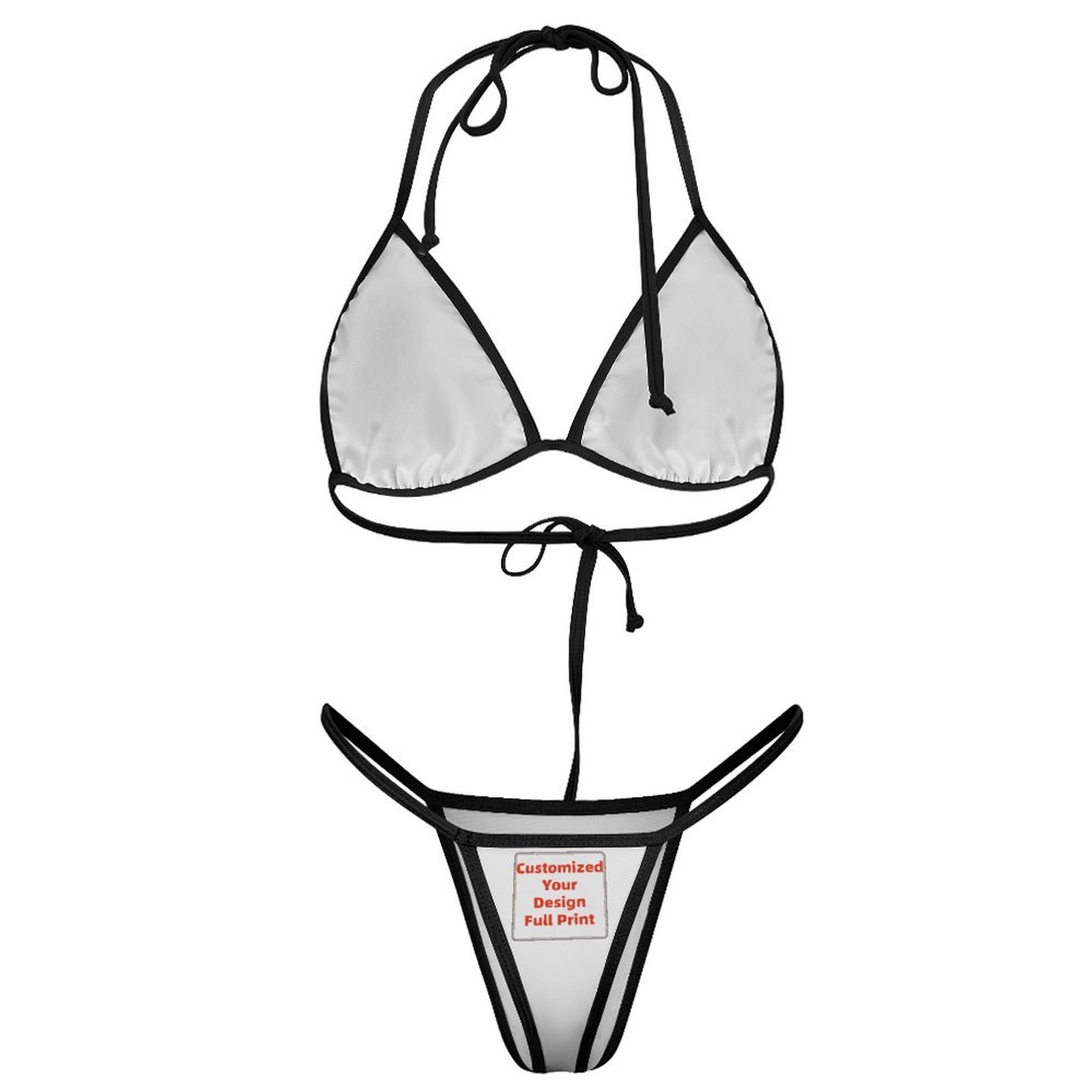 Conjunto de Biquíni Triangular - Thong Bikini Women avaliação e preço