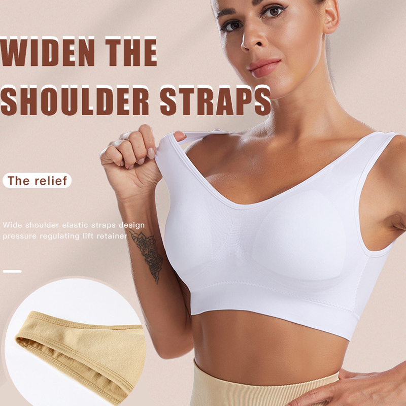 Sutiã sem aro fino, tamanho gr - Seamless Underwear Women avaliação e preço